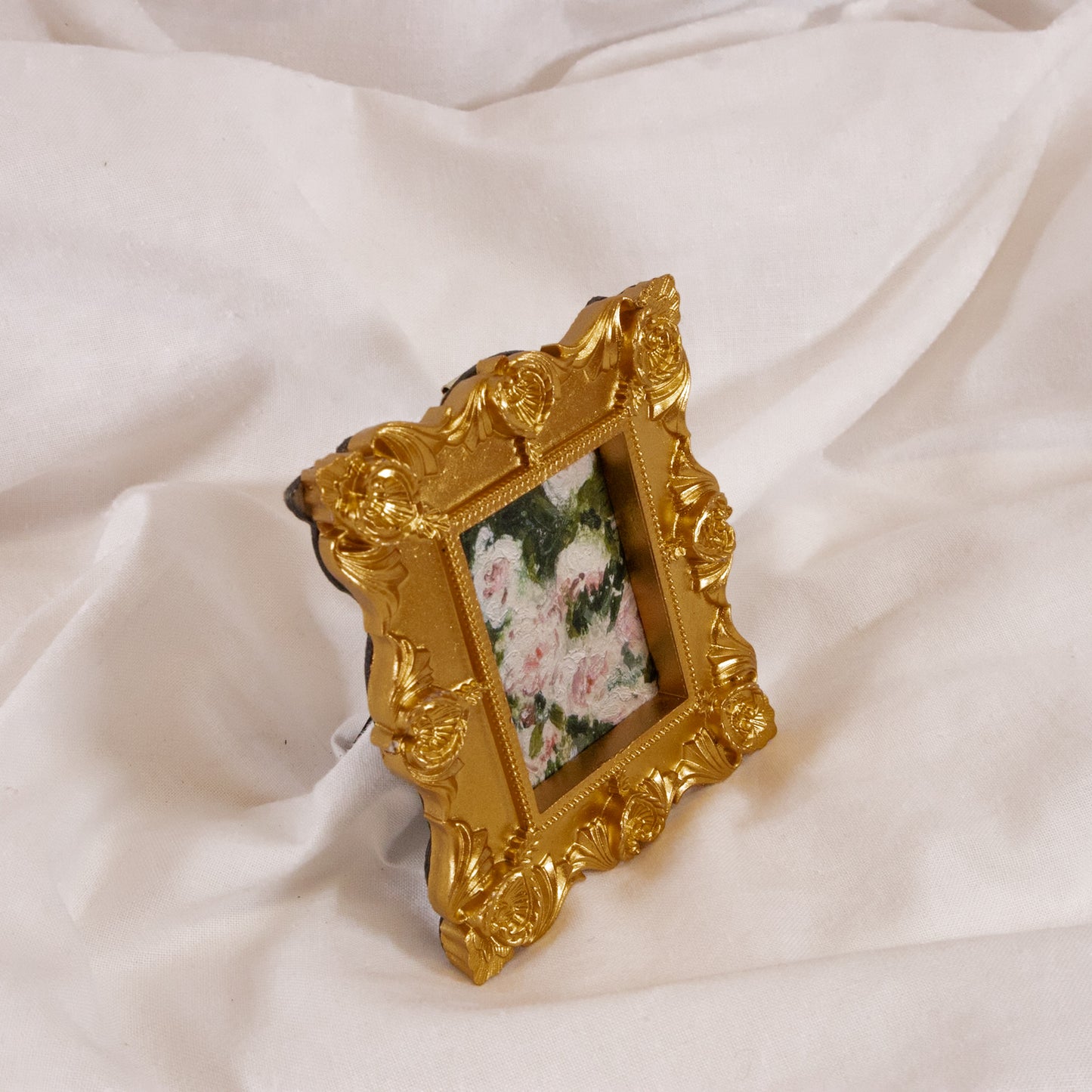 Pink Floral Mini Framed Art