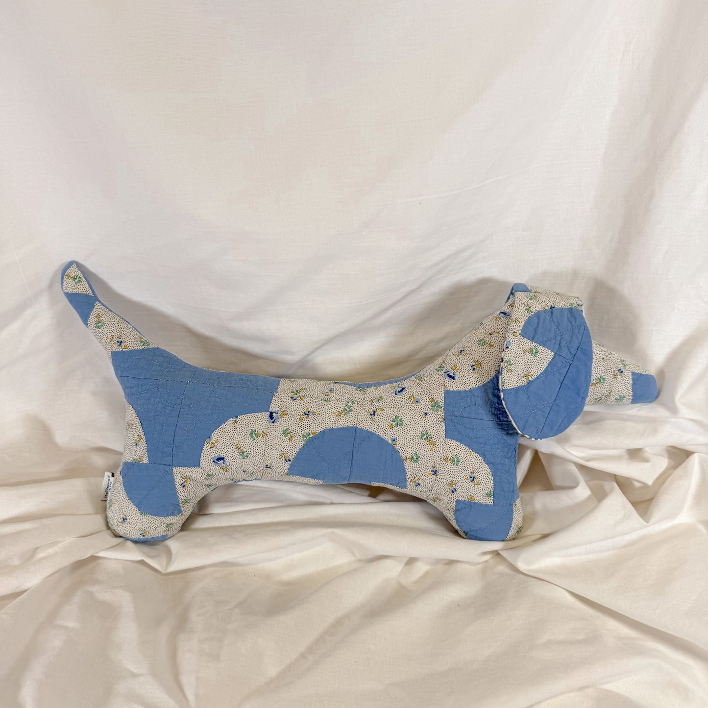 Quilted Dachshund Pillow