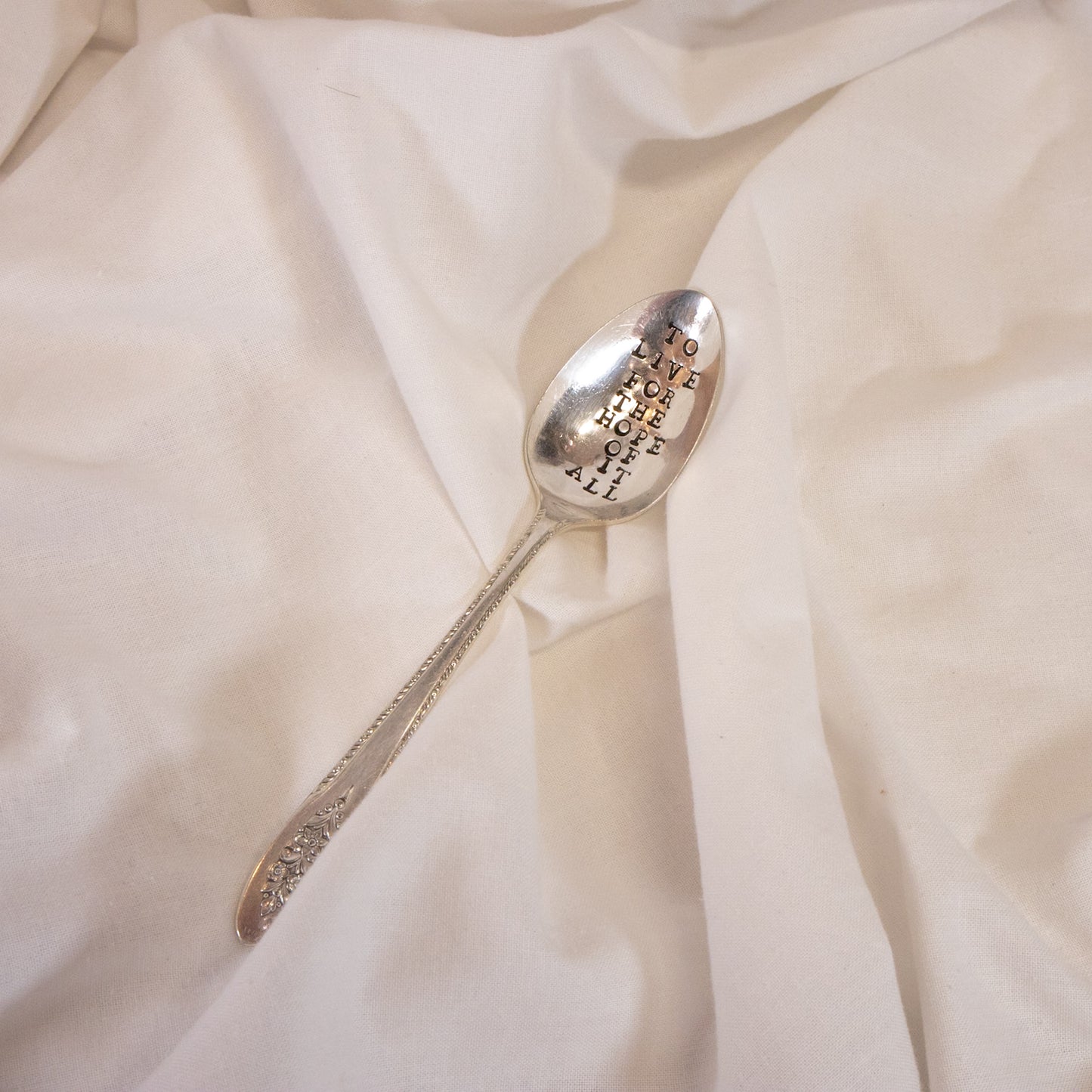 To Live For The Hope Of It All Spoon