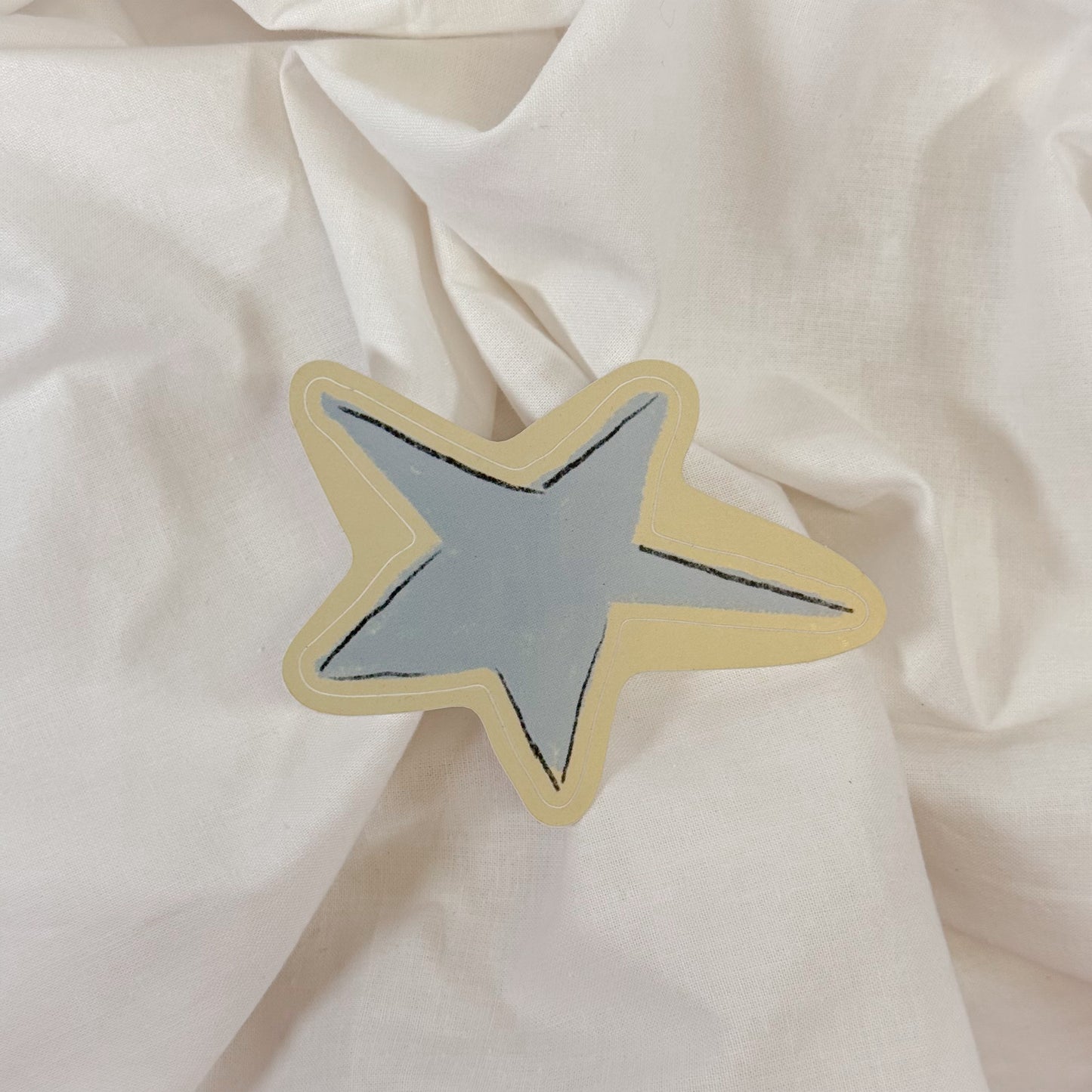 Blue Star Sticker