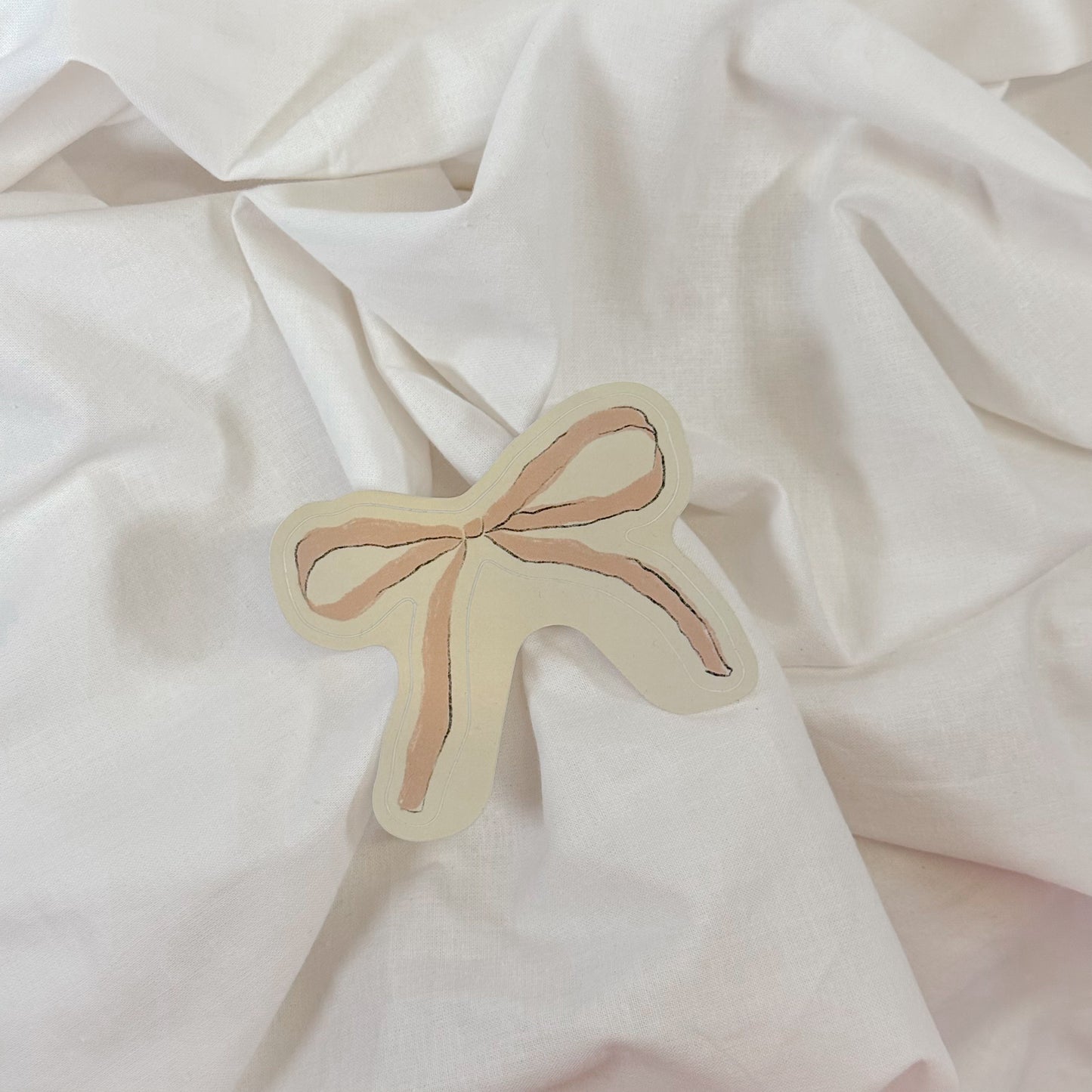 Pink Bow Sticker