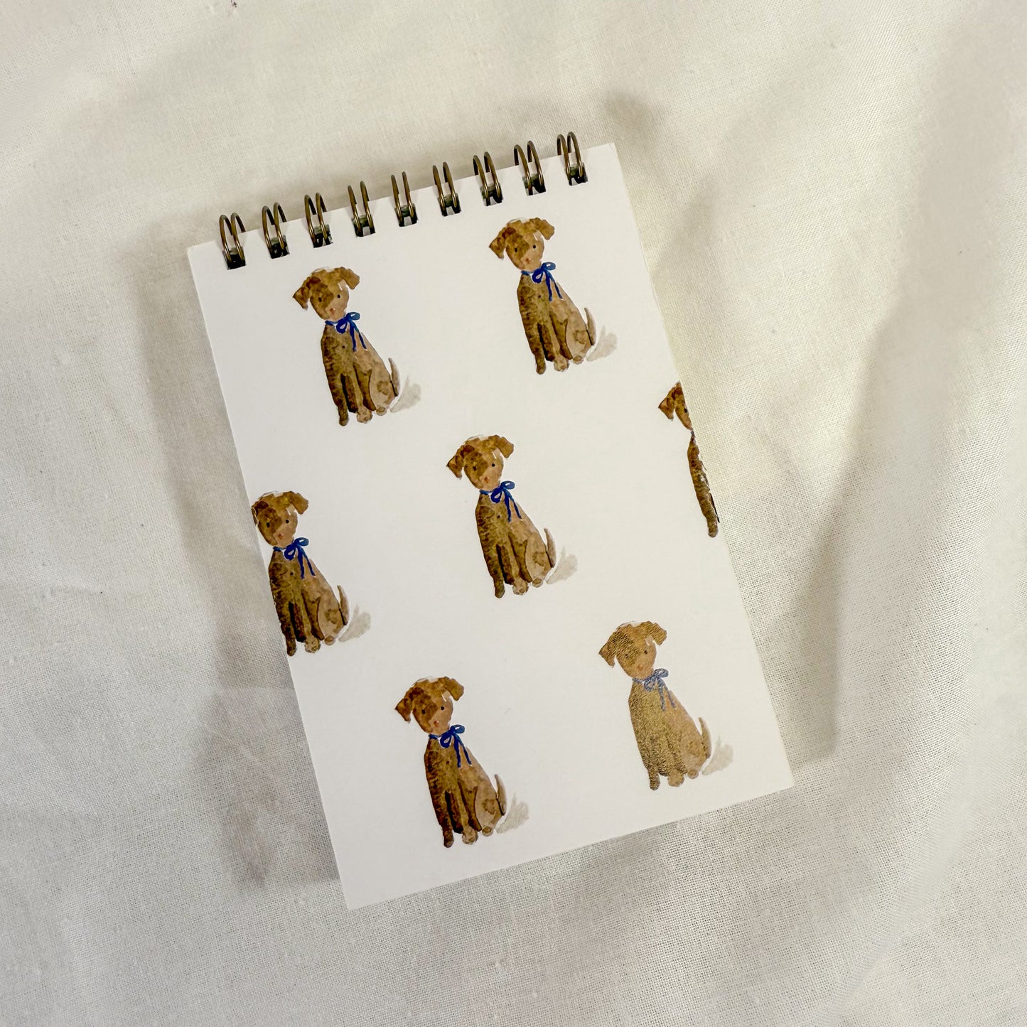 Doodle Dog Spiral Notepad