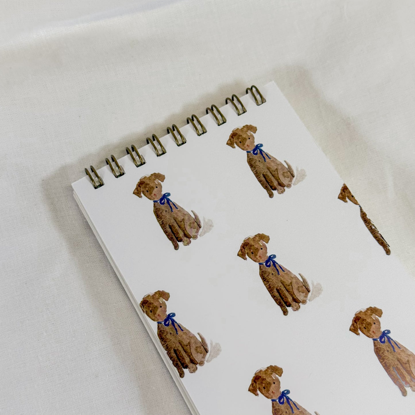 Doodle Dog Spiral Notepad