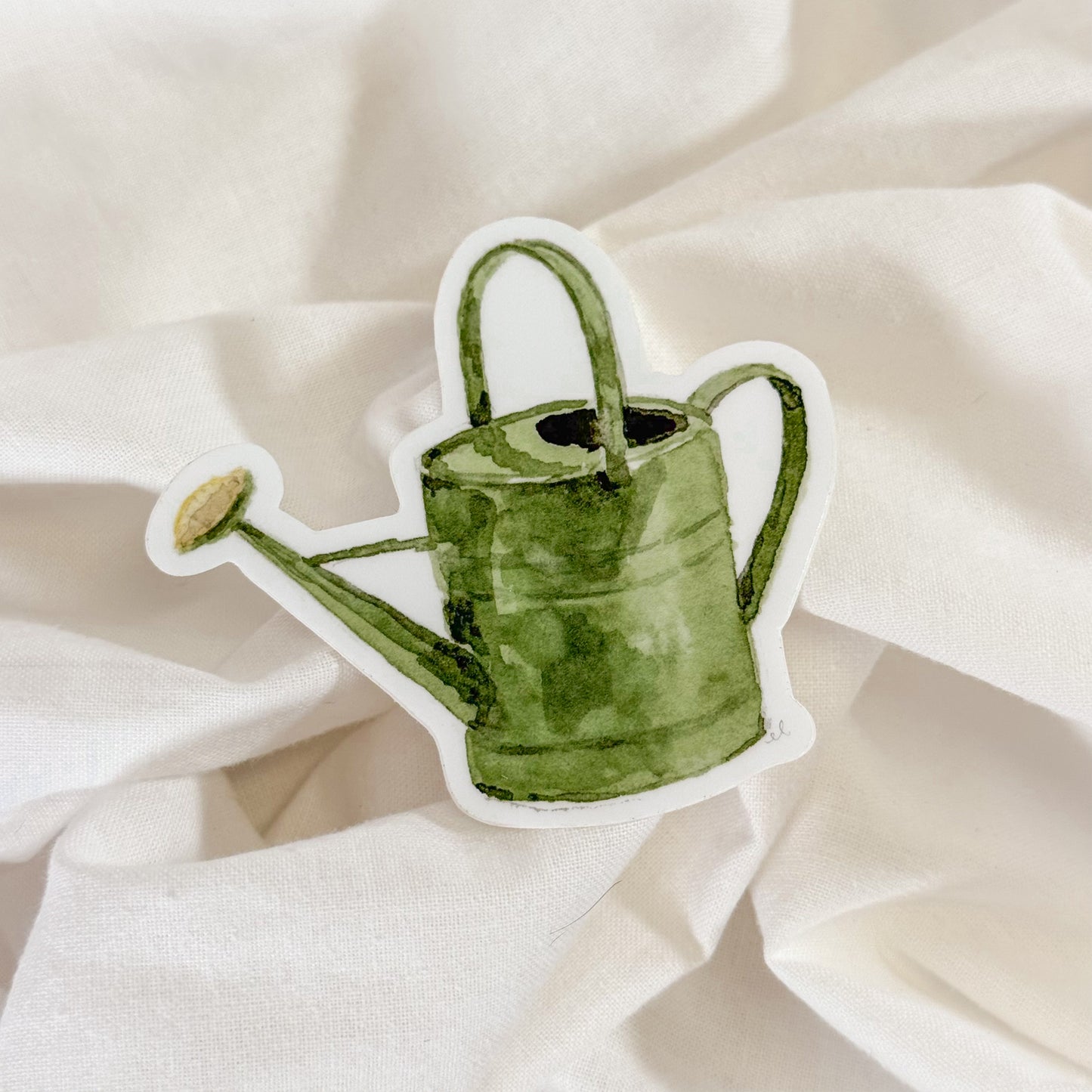 Watering Can Vinyl Sticker