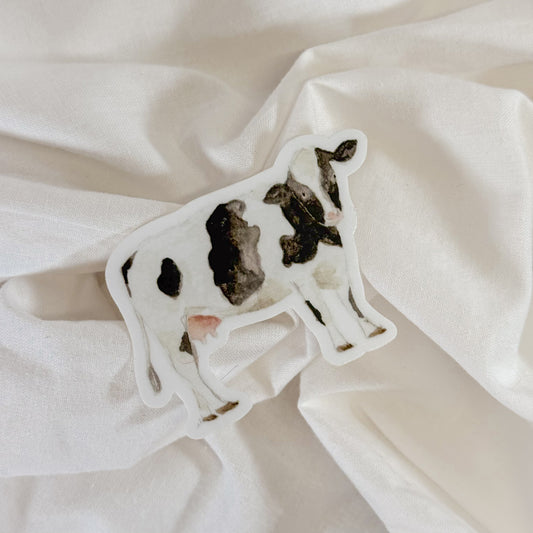 Cow Vinyl Sticker