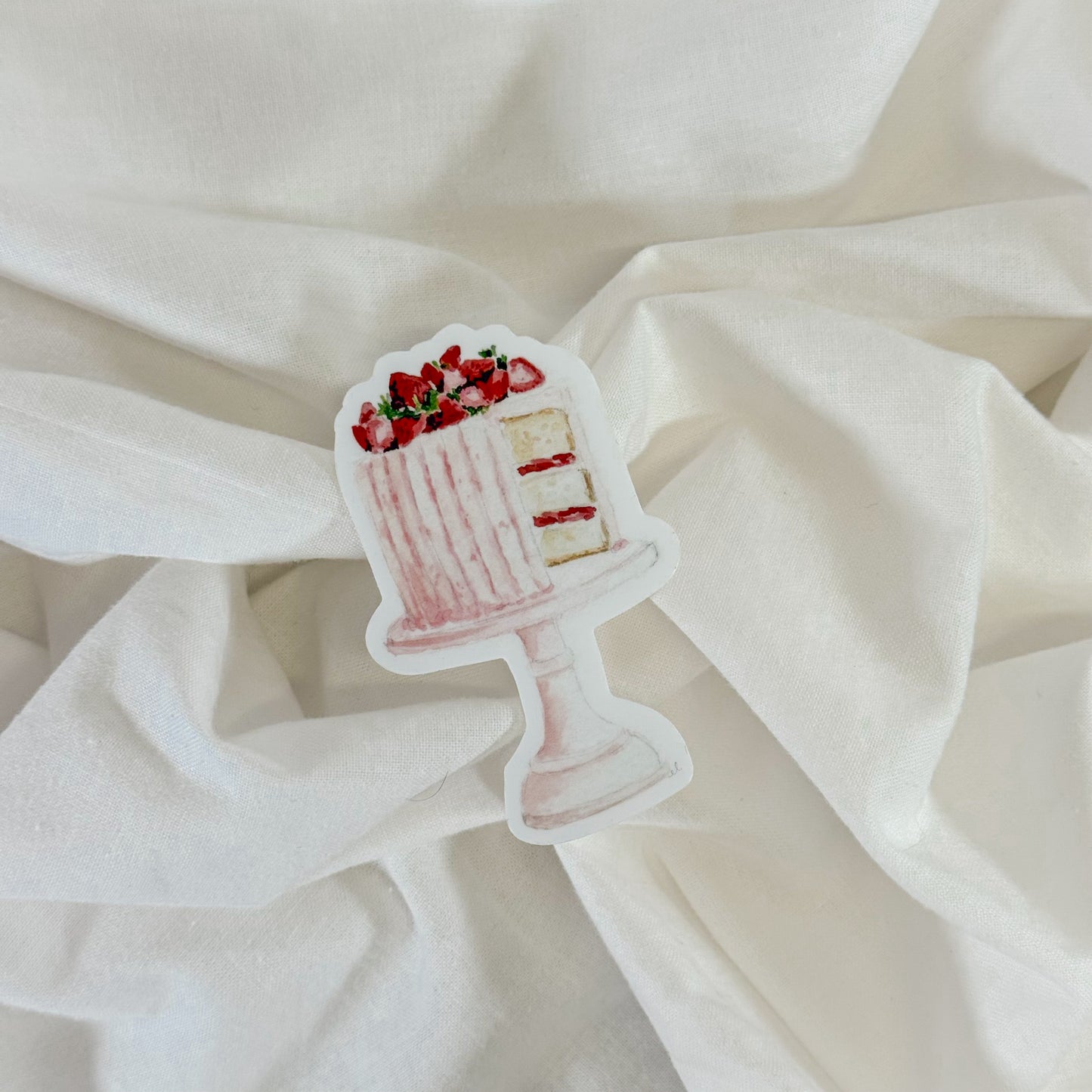 Berry Cake Vinyl Sticker