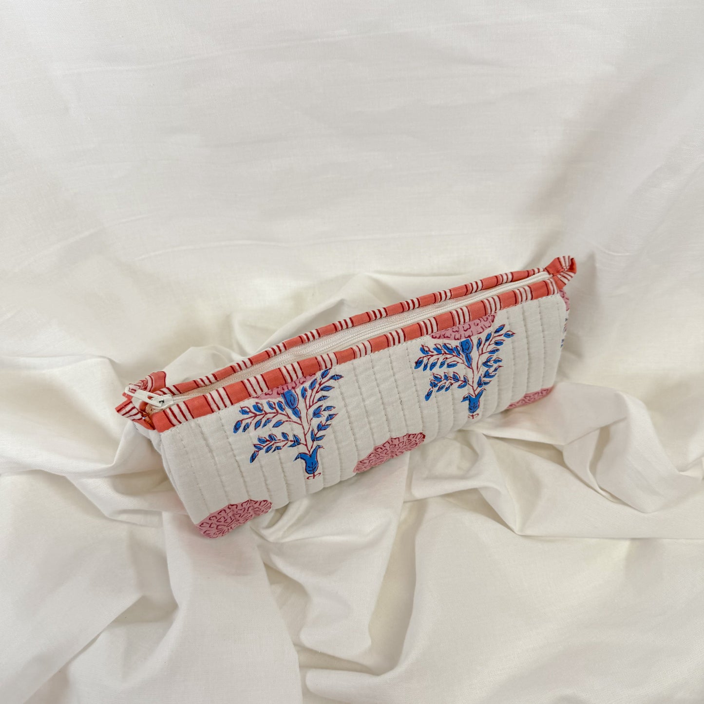 Block Print Pencil Pouch