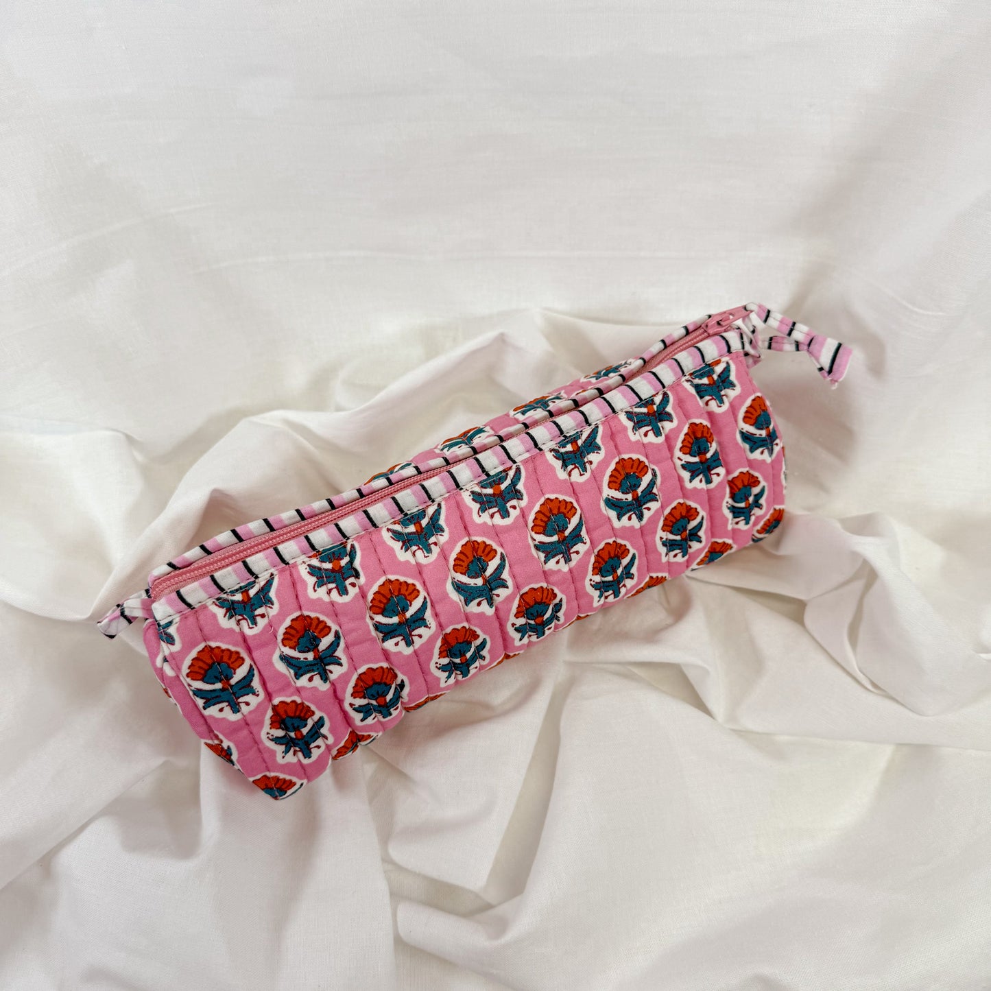 Block Print Pencil Pouch