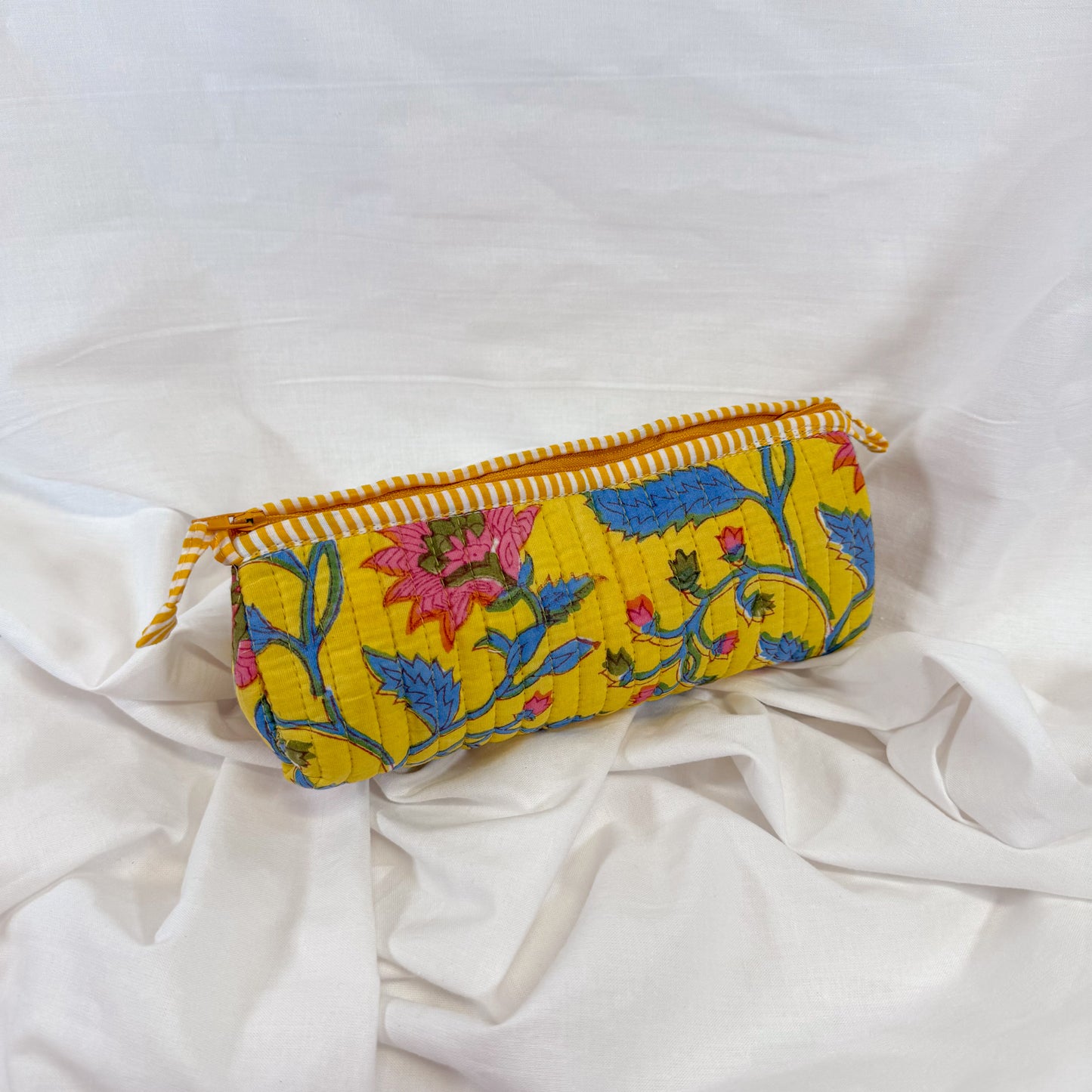 Block Print Pencil Pouch