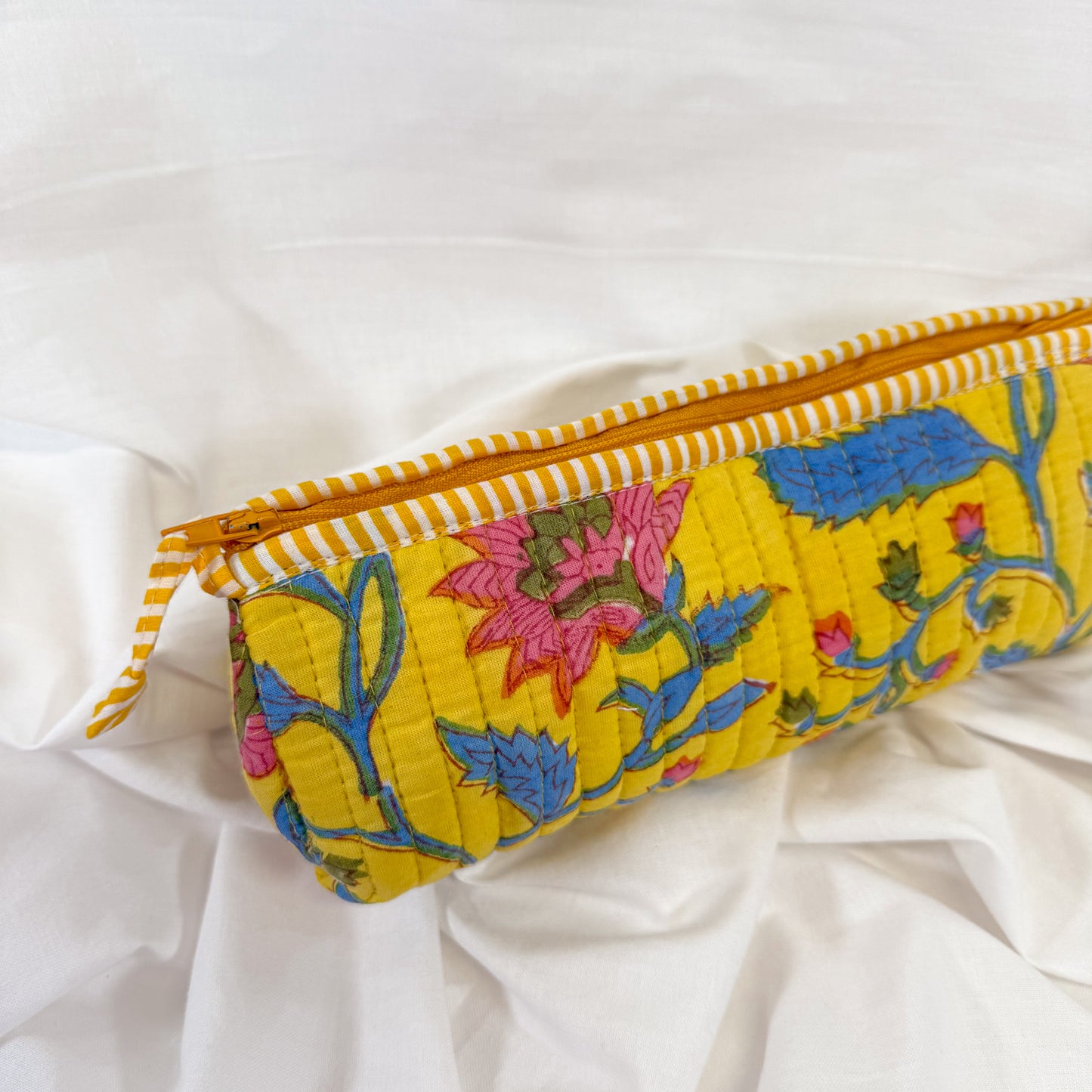 Block Print Pencil Pouch