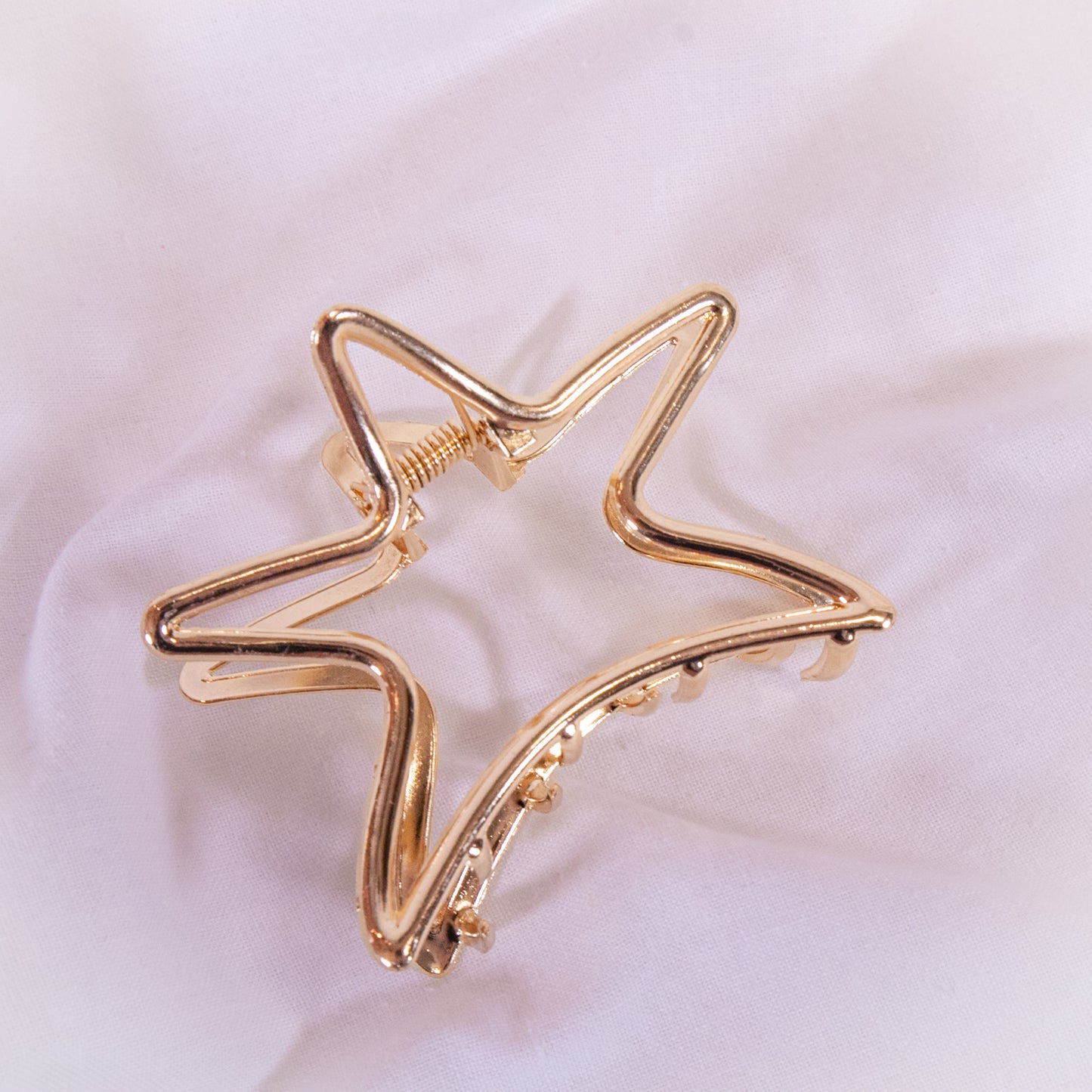 Metallic Star Claw Hair Clip