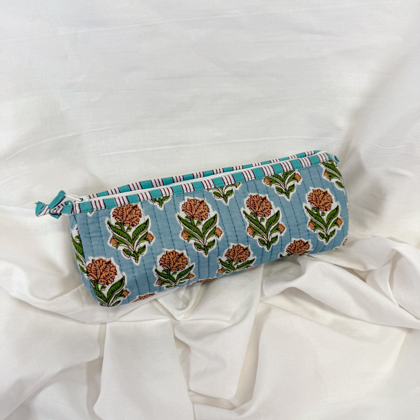 Block Print Pencil Pouch