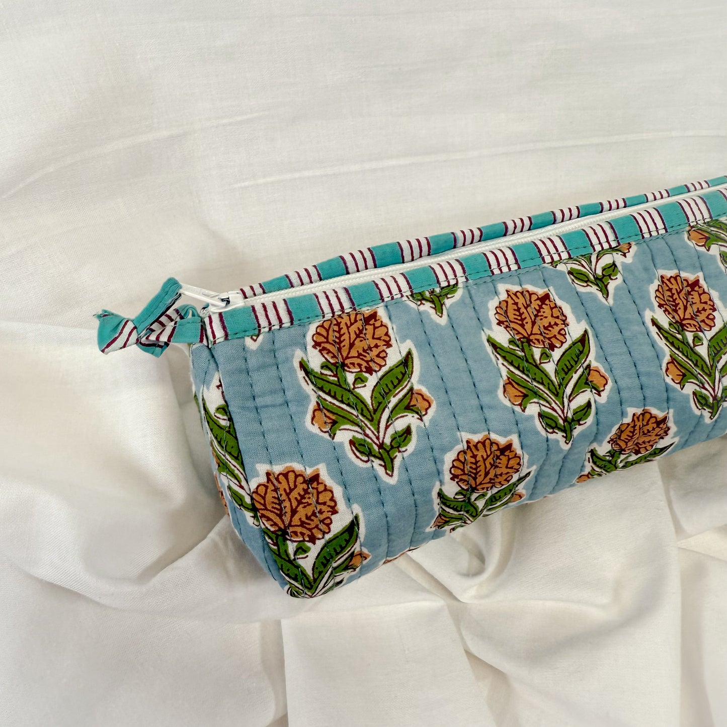 Block Print Pencil Pouch