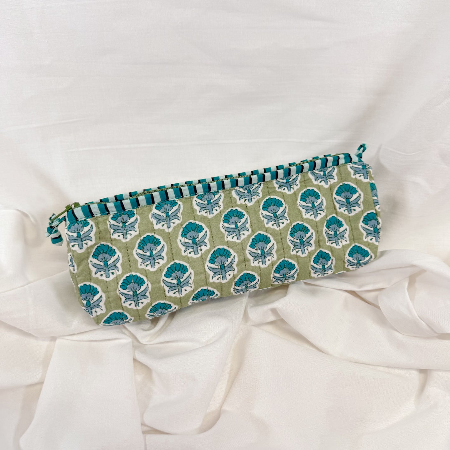 Block Print Pencil Pouch