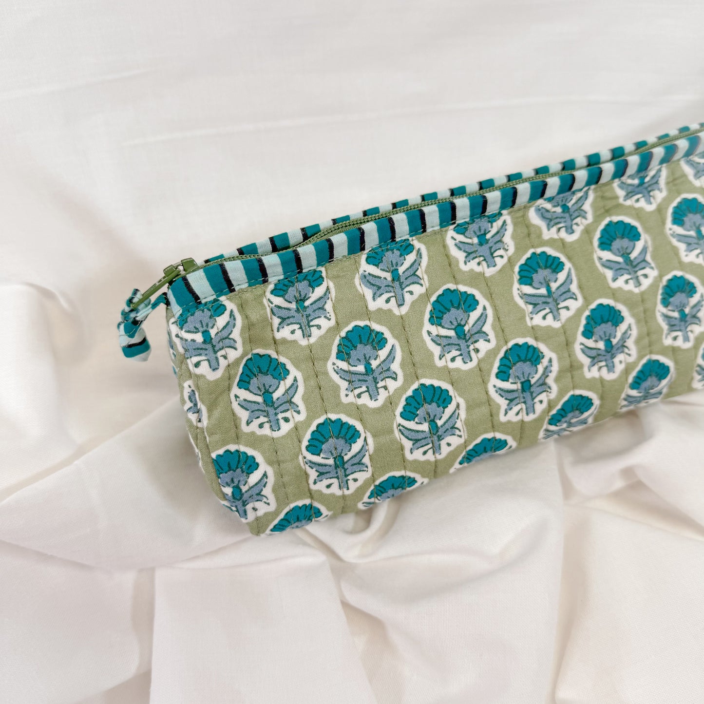 Block Print Pencil Pouch