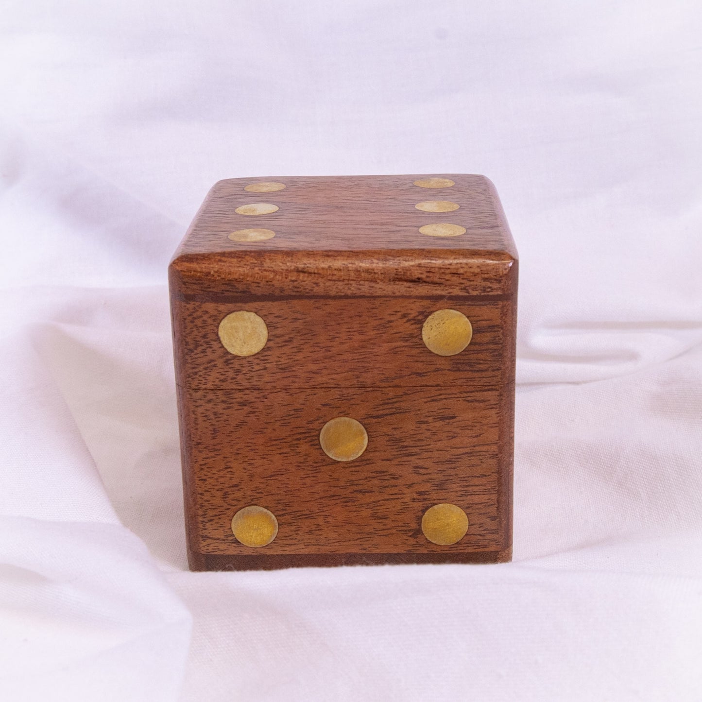 Wooden Dice Box