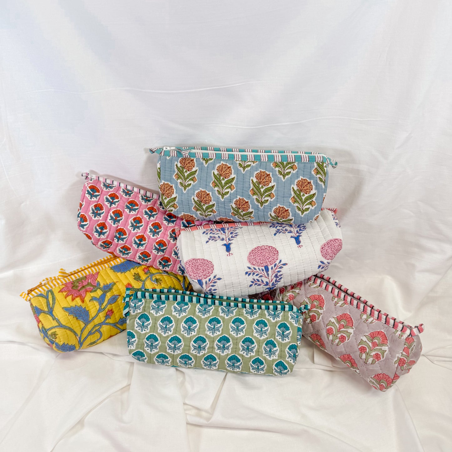 Block Print Pencil Pouch
