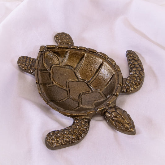 Brass Turtle Trinket Tray