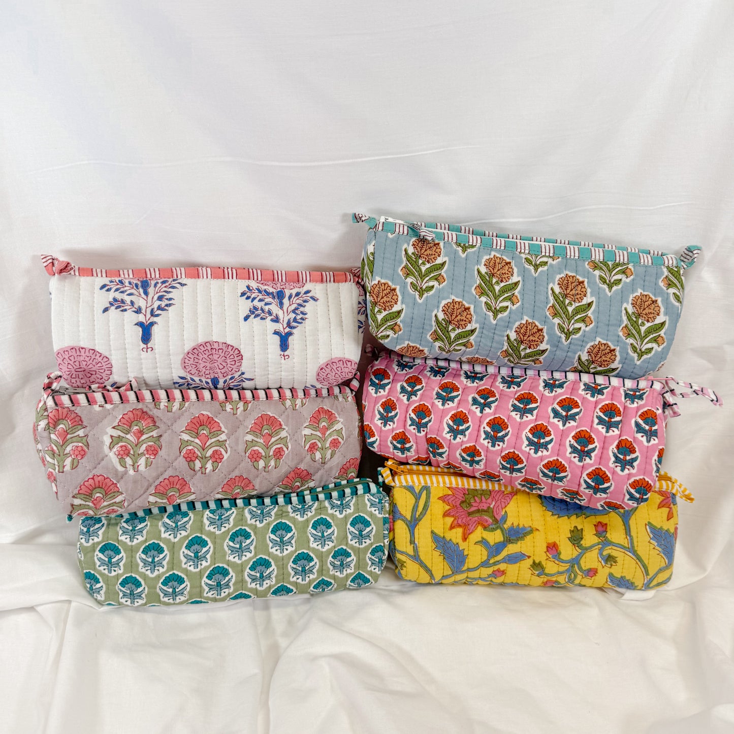 Block Print Pencil Pouch