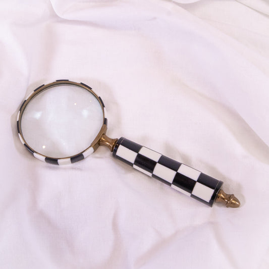 Classic Check Magnifying Glass