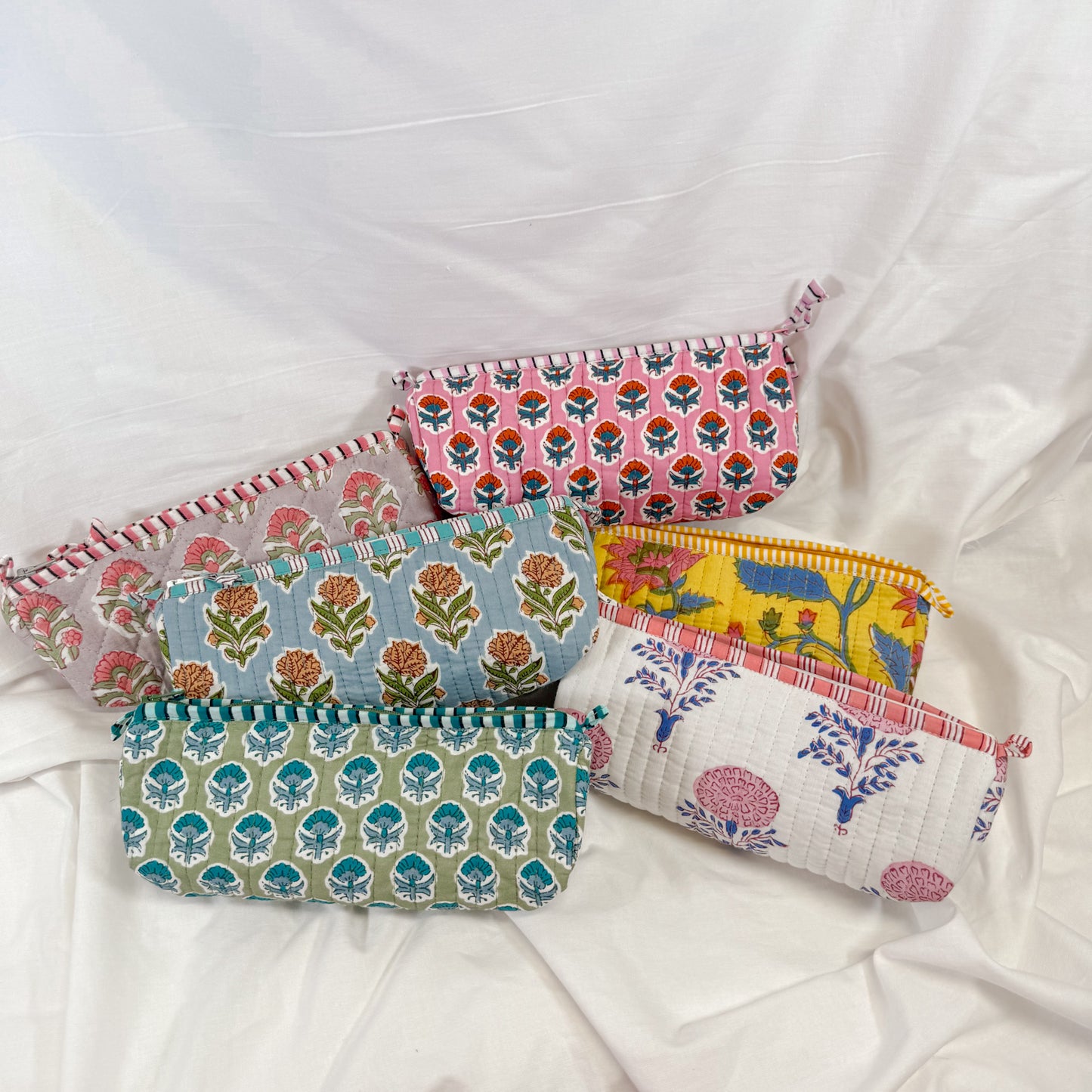 Block Print Pencil Pouch