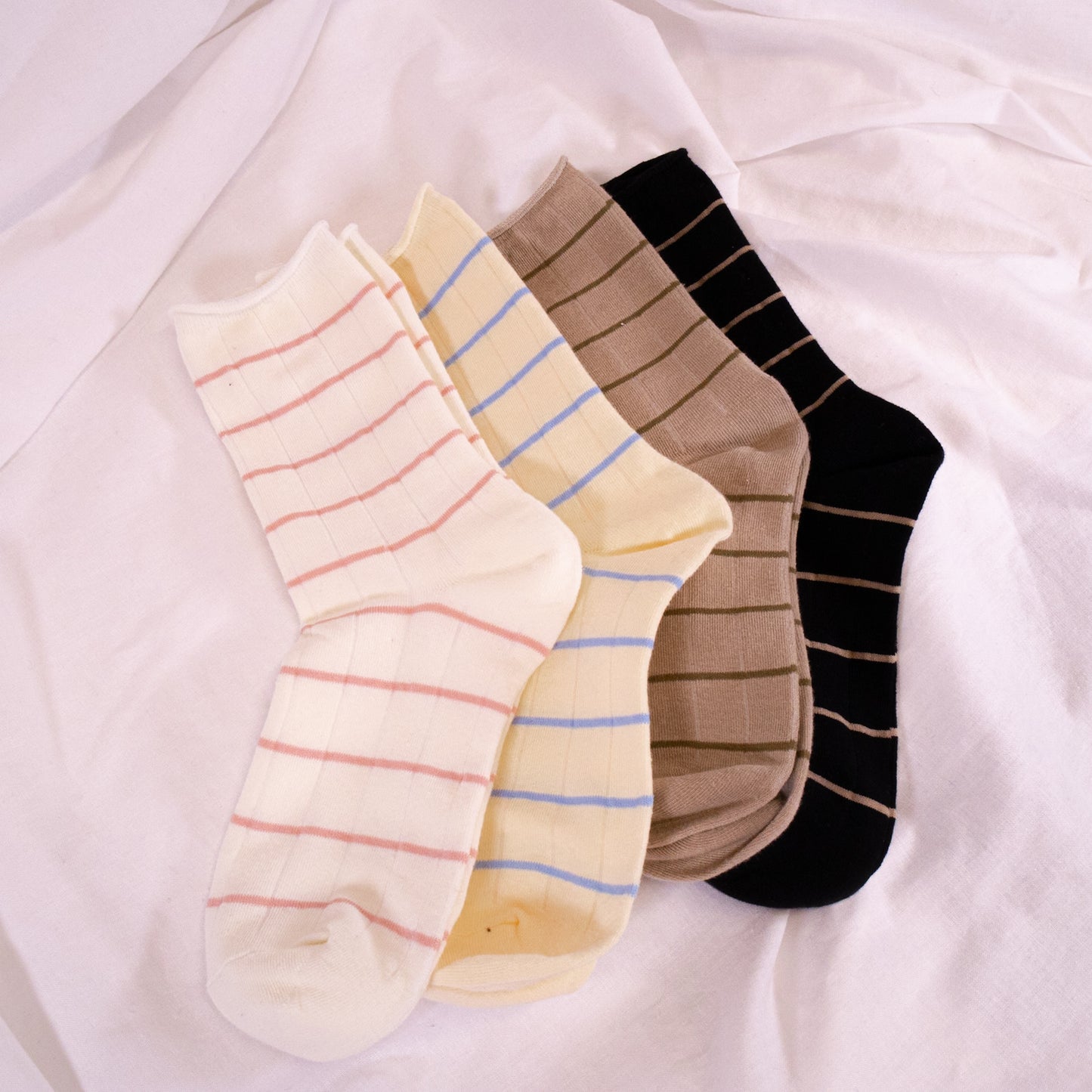 Skinny Stripe Socks