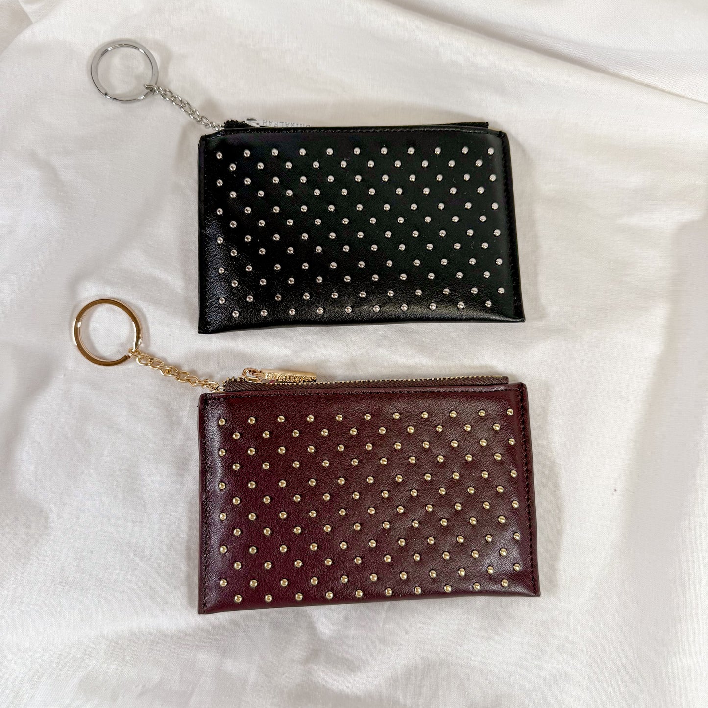 Studded Card Case Wallet