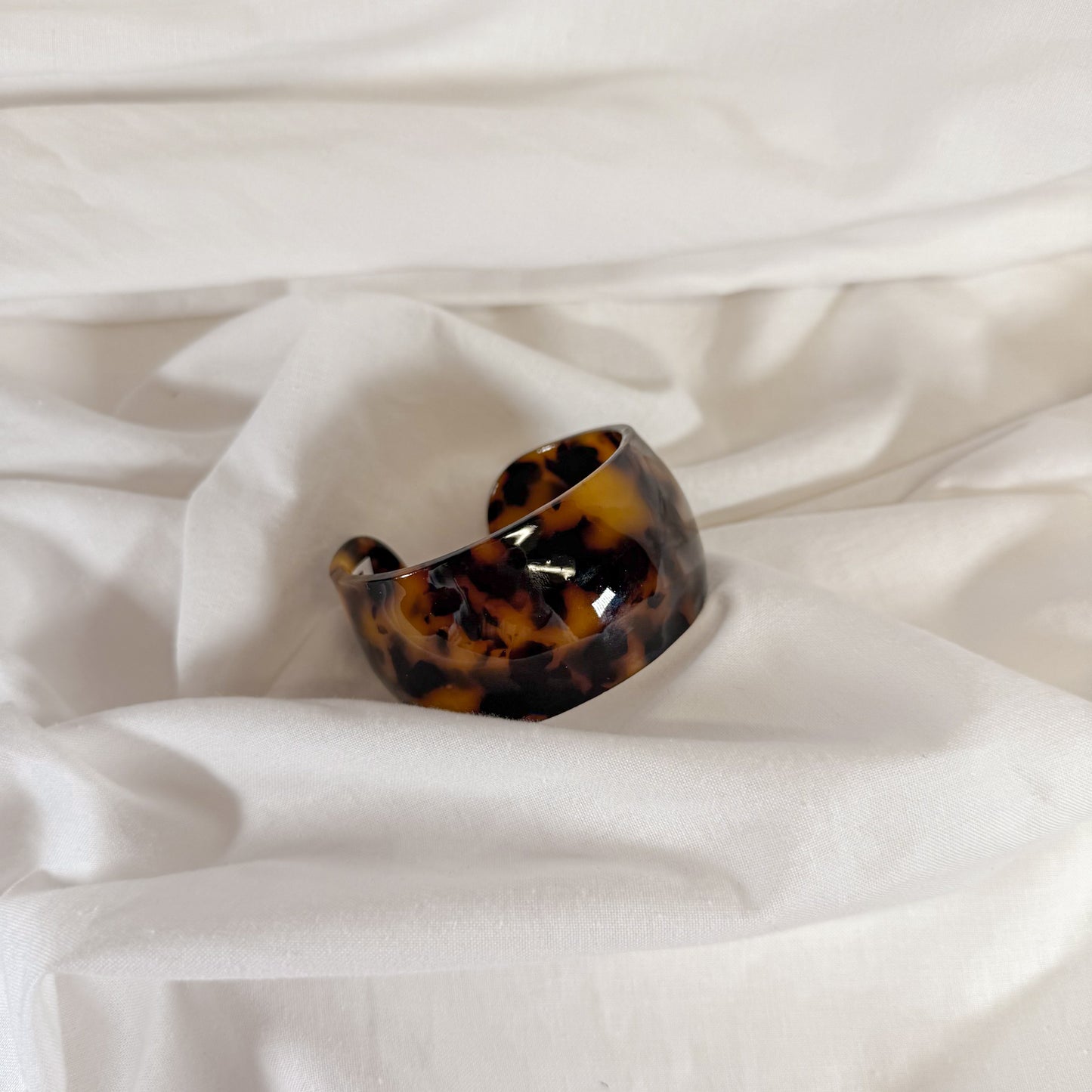 Tortoise Shell Cuff Bracelet