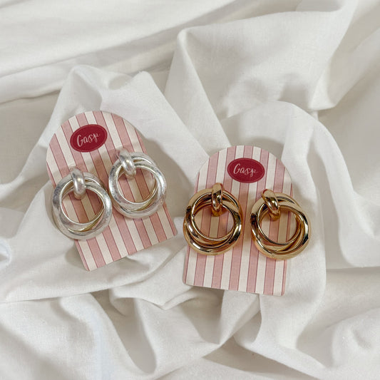 Double Ring Earrings