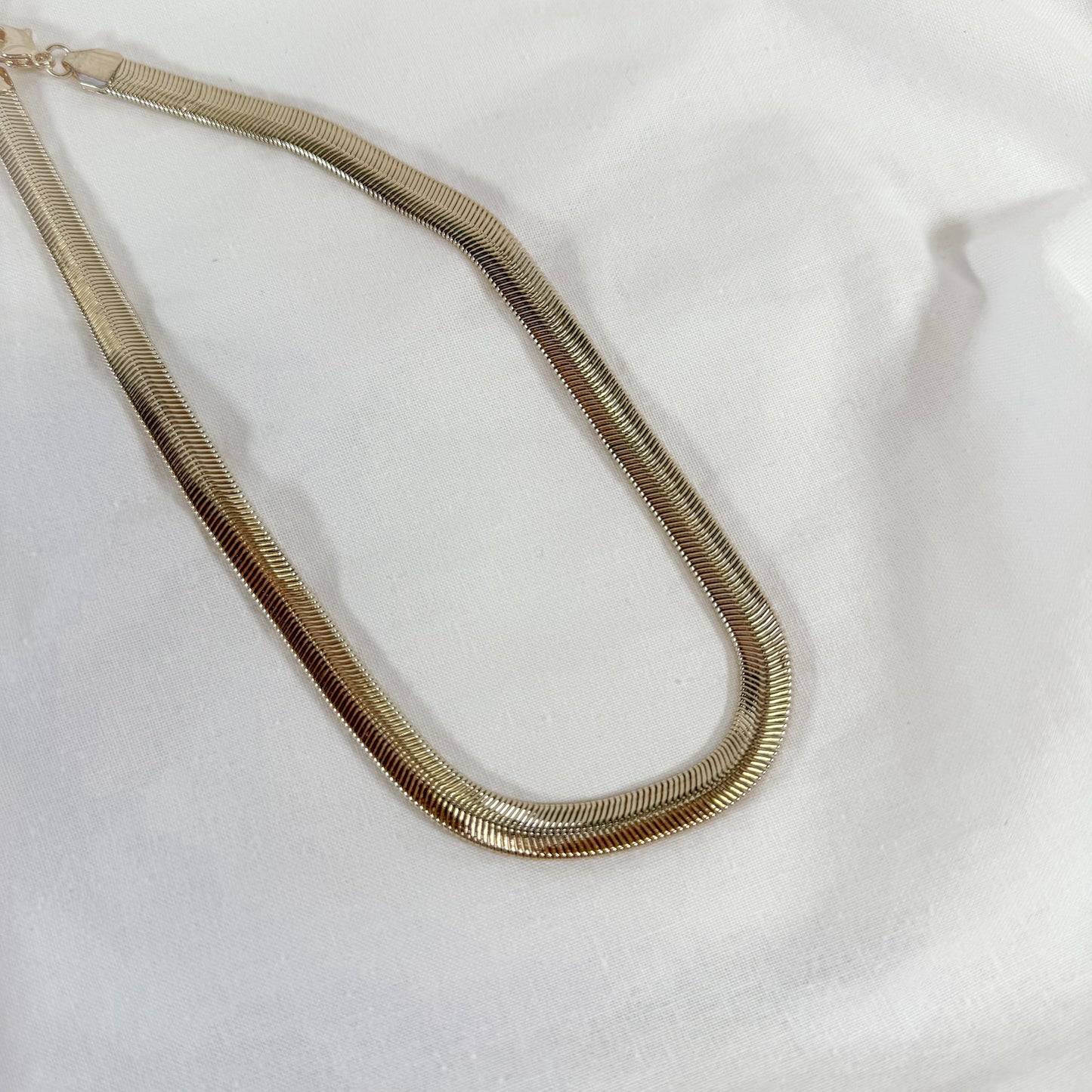 Herringbone Chain Necklace