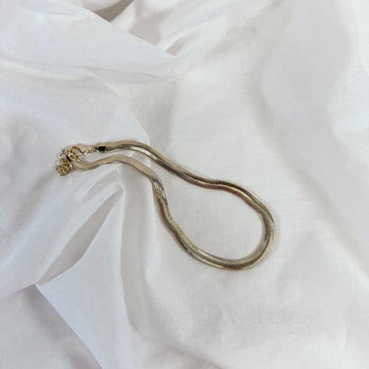 Herringbone Chain Necklace