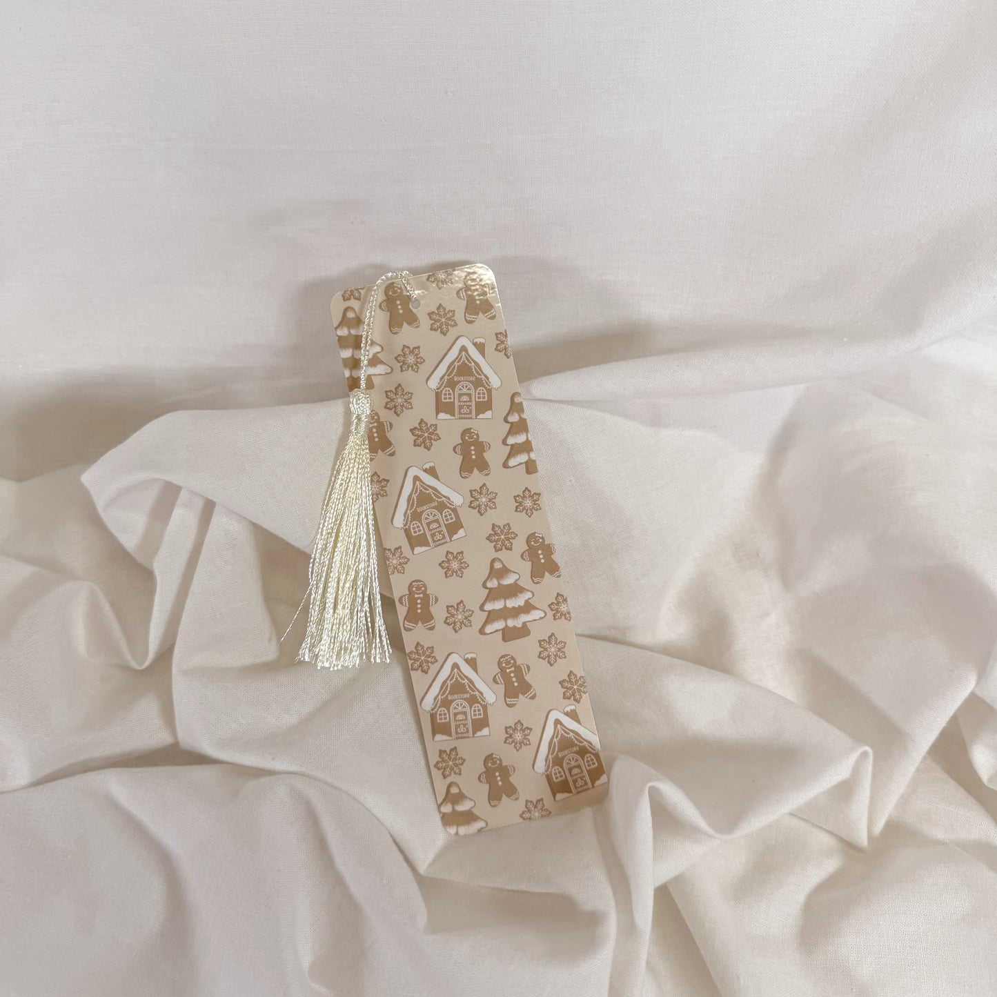 Gingerbread Tassel Bookmark