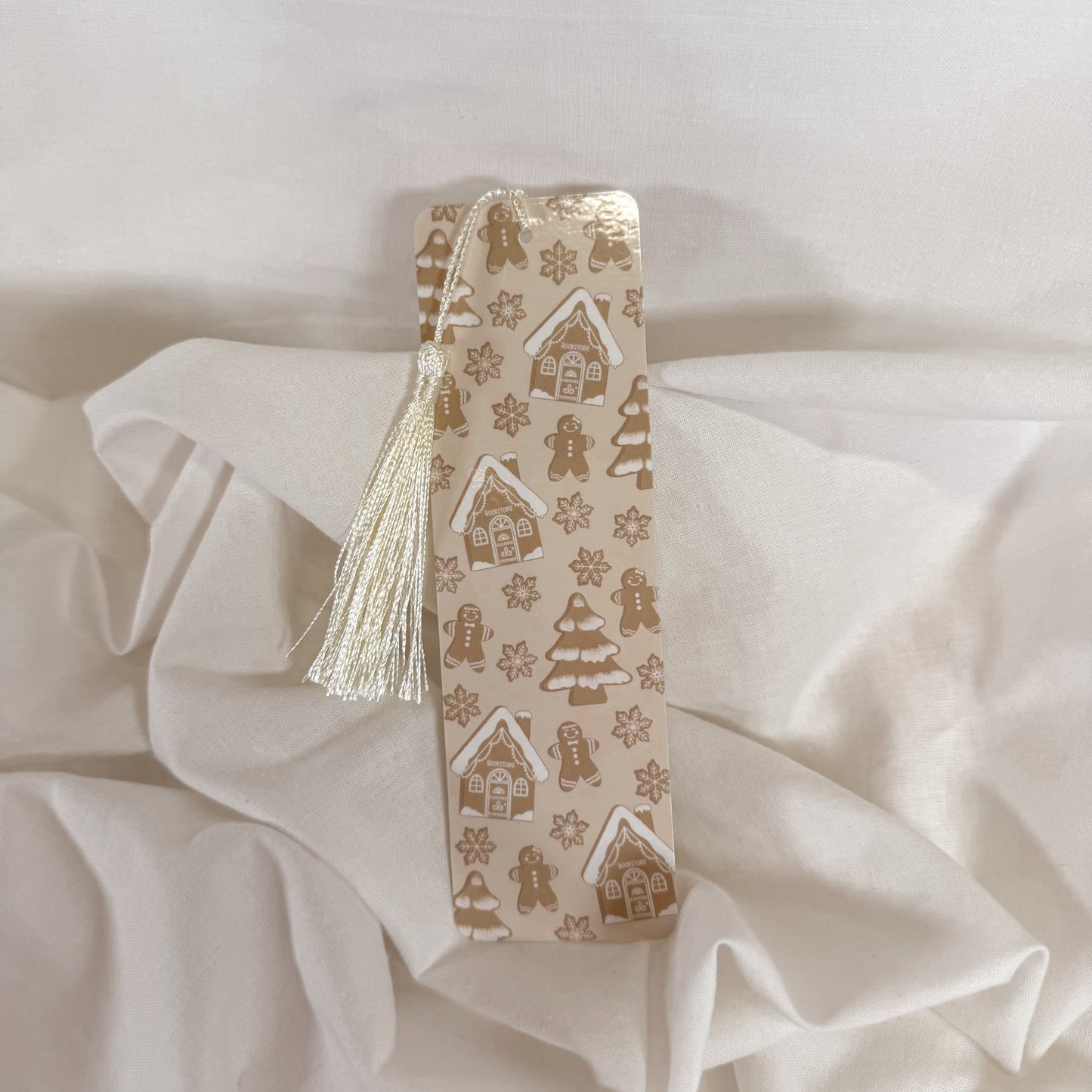 Gingerbread Tassel Bookmark