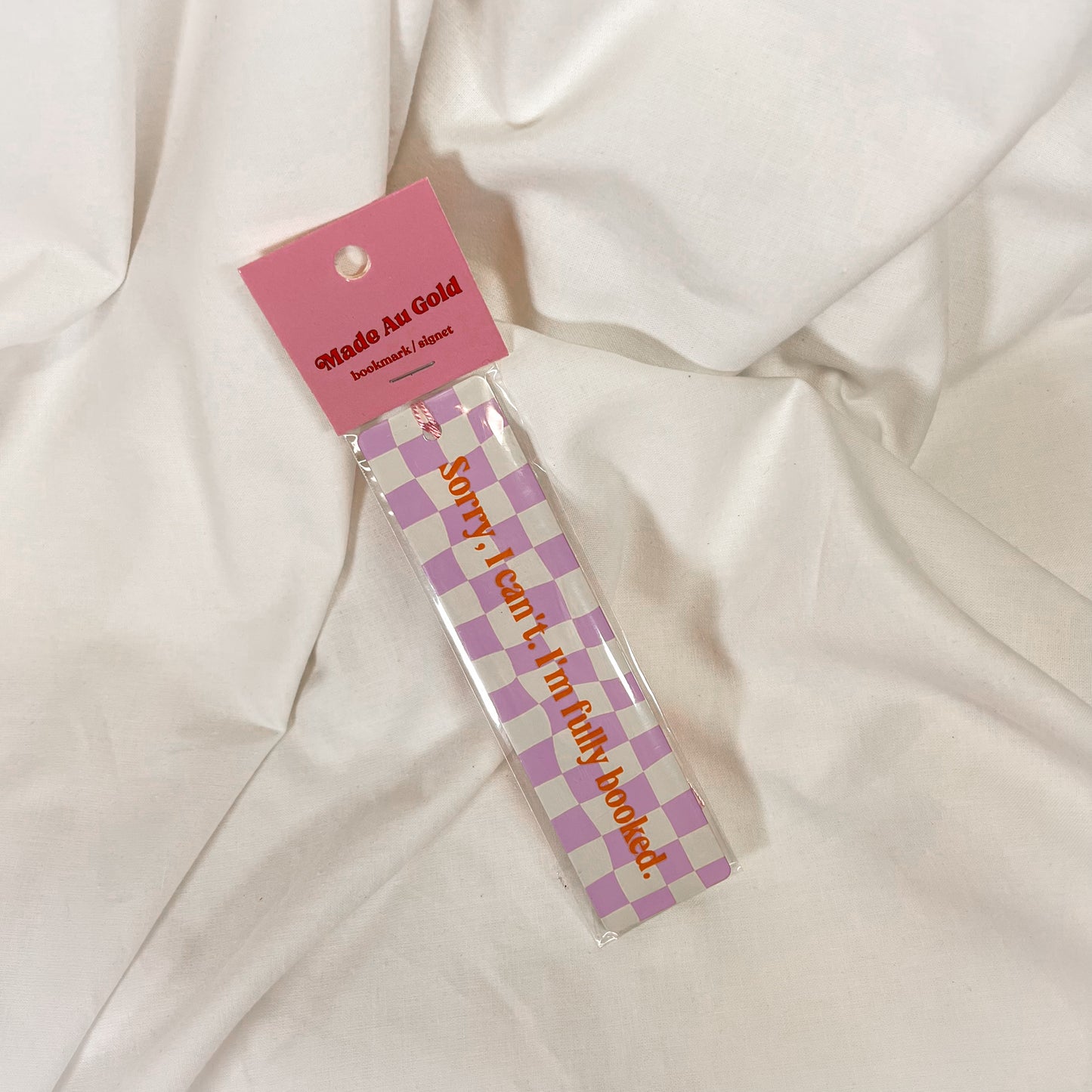 Sorry I'm Booked Bookmark