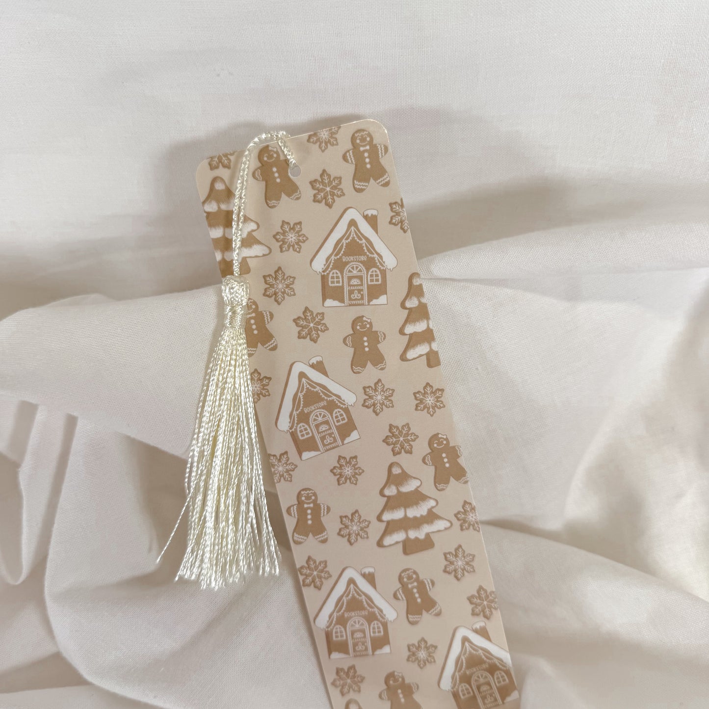Gingerbread Tassel Bookmark