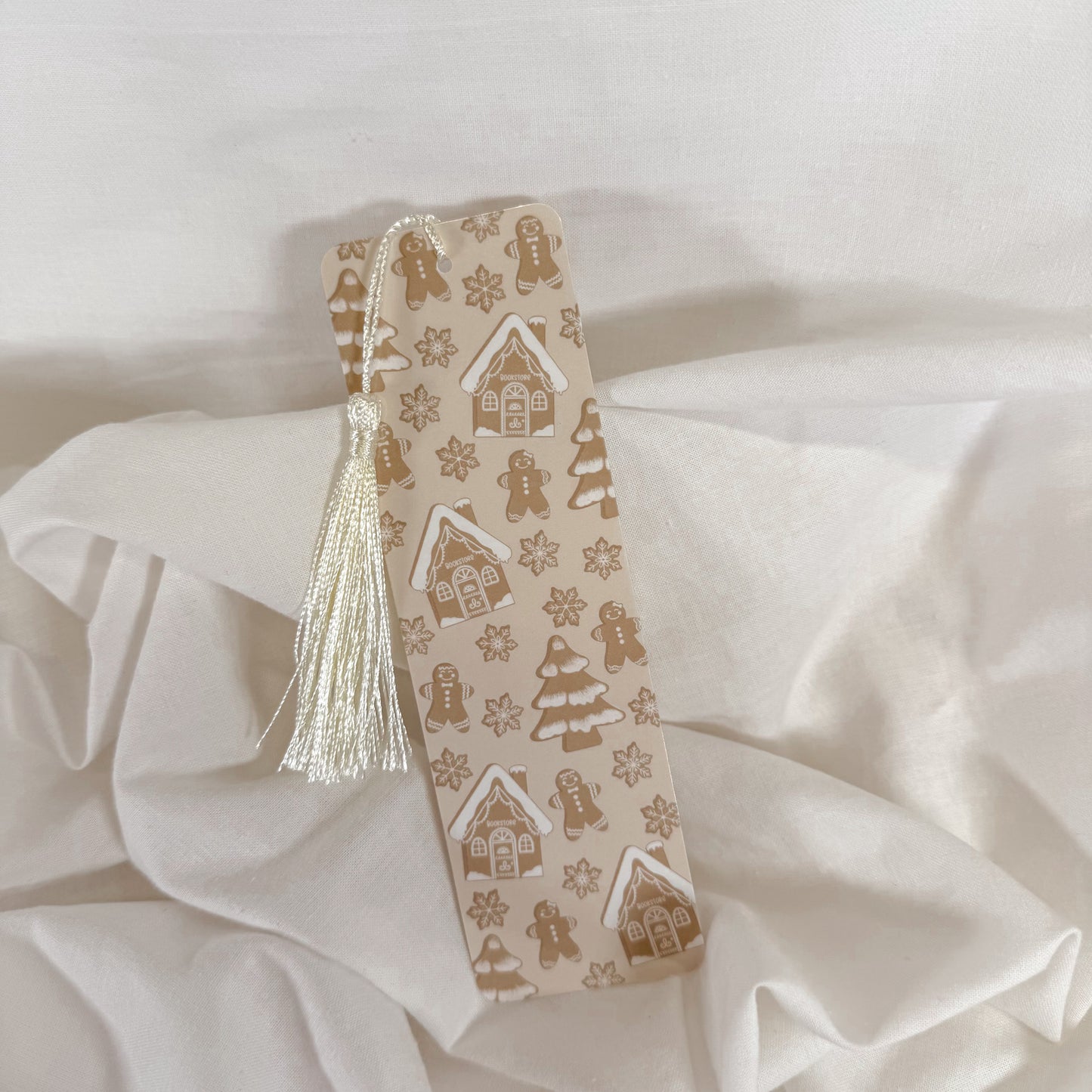 Gingerbread Tassel Bookmark