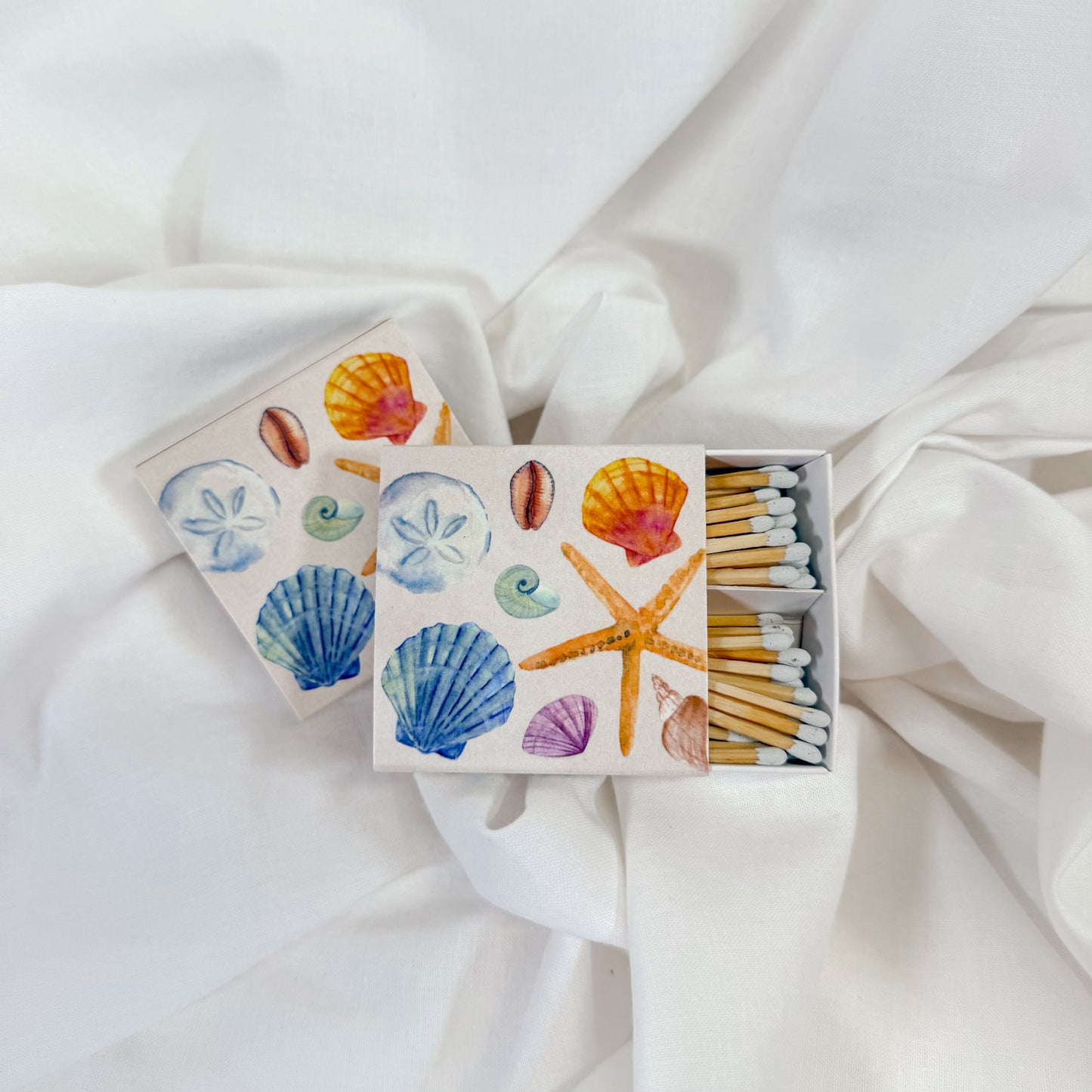Sunset Seashells Matchbox