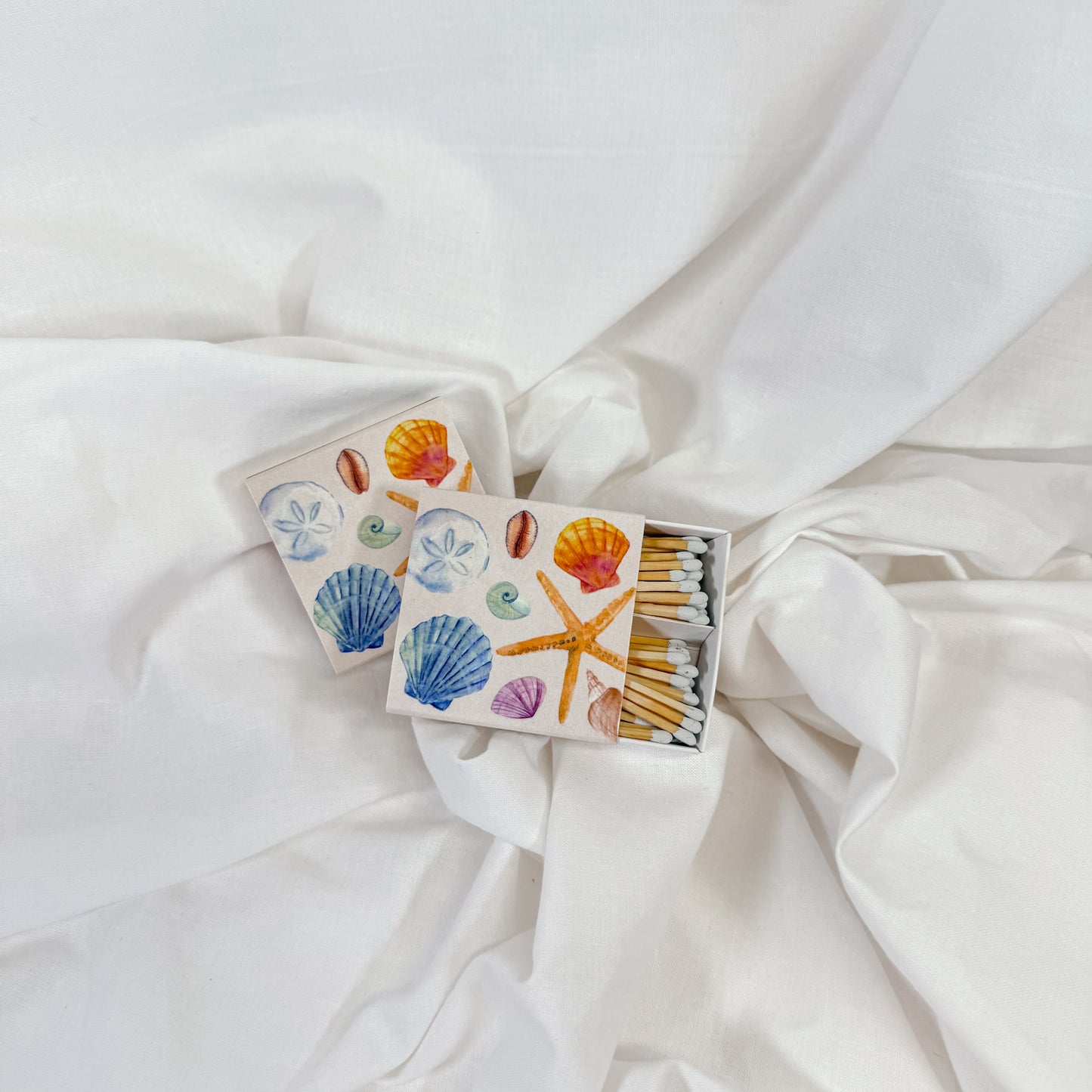 Sunset Seashells Matchbox