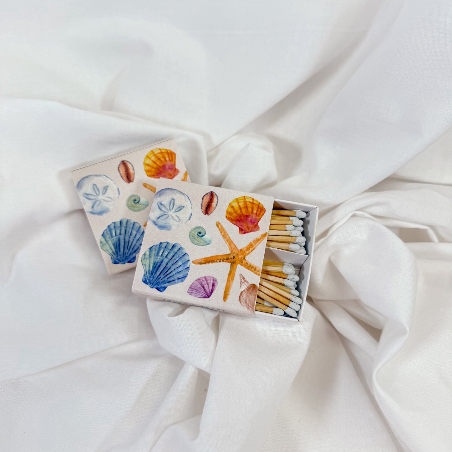 Sunset Seashells Matchbox
