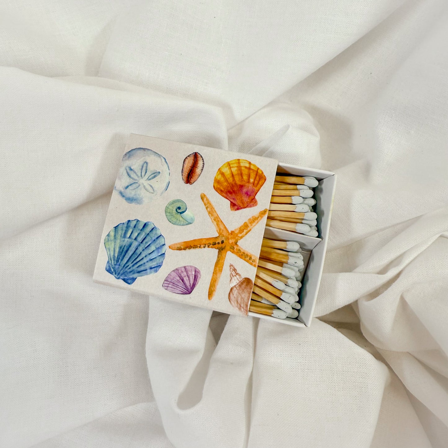 Sunset Seashells Matchbox
