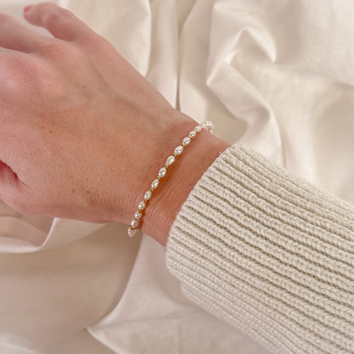 Kennedy Gold Filled Bead Bracelet