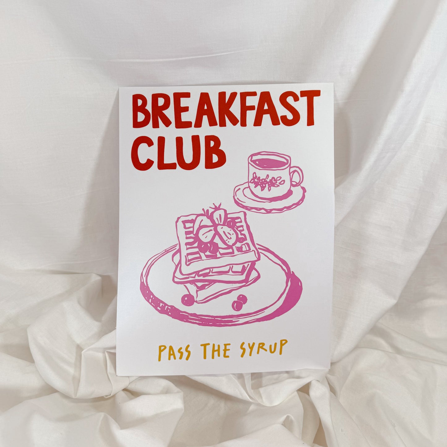 Breakfast Club Wall Art Print