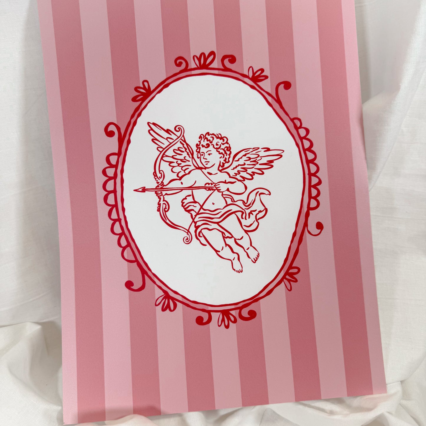 Cupid Frame Wall Art Print