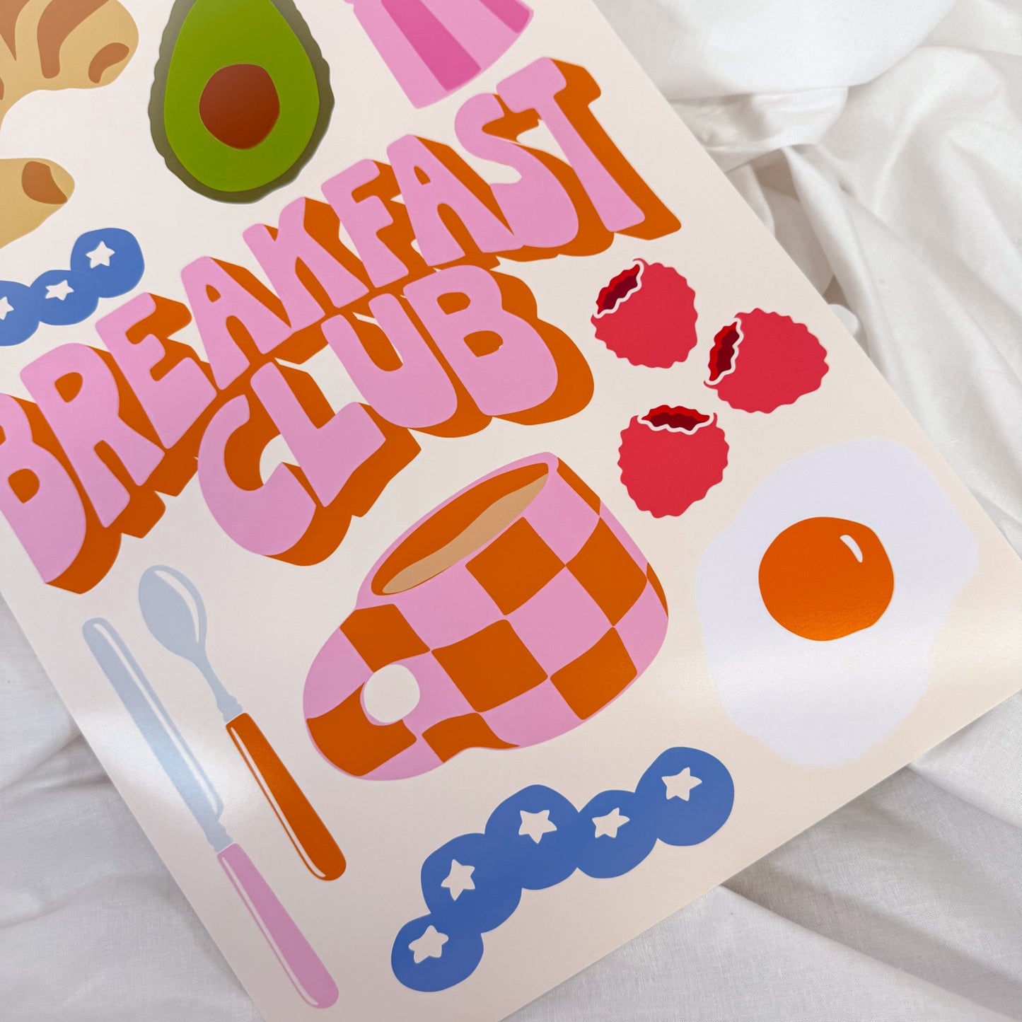 Breakfast Club Wall Art Print