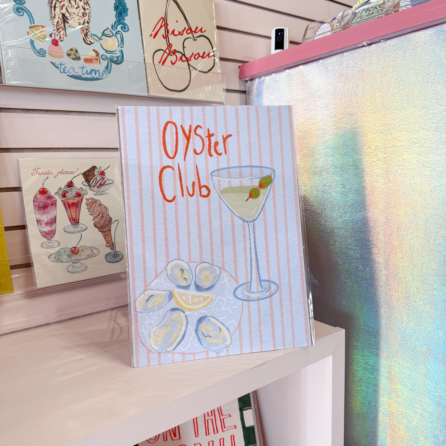 Oyster Club Wall Art Print