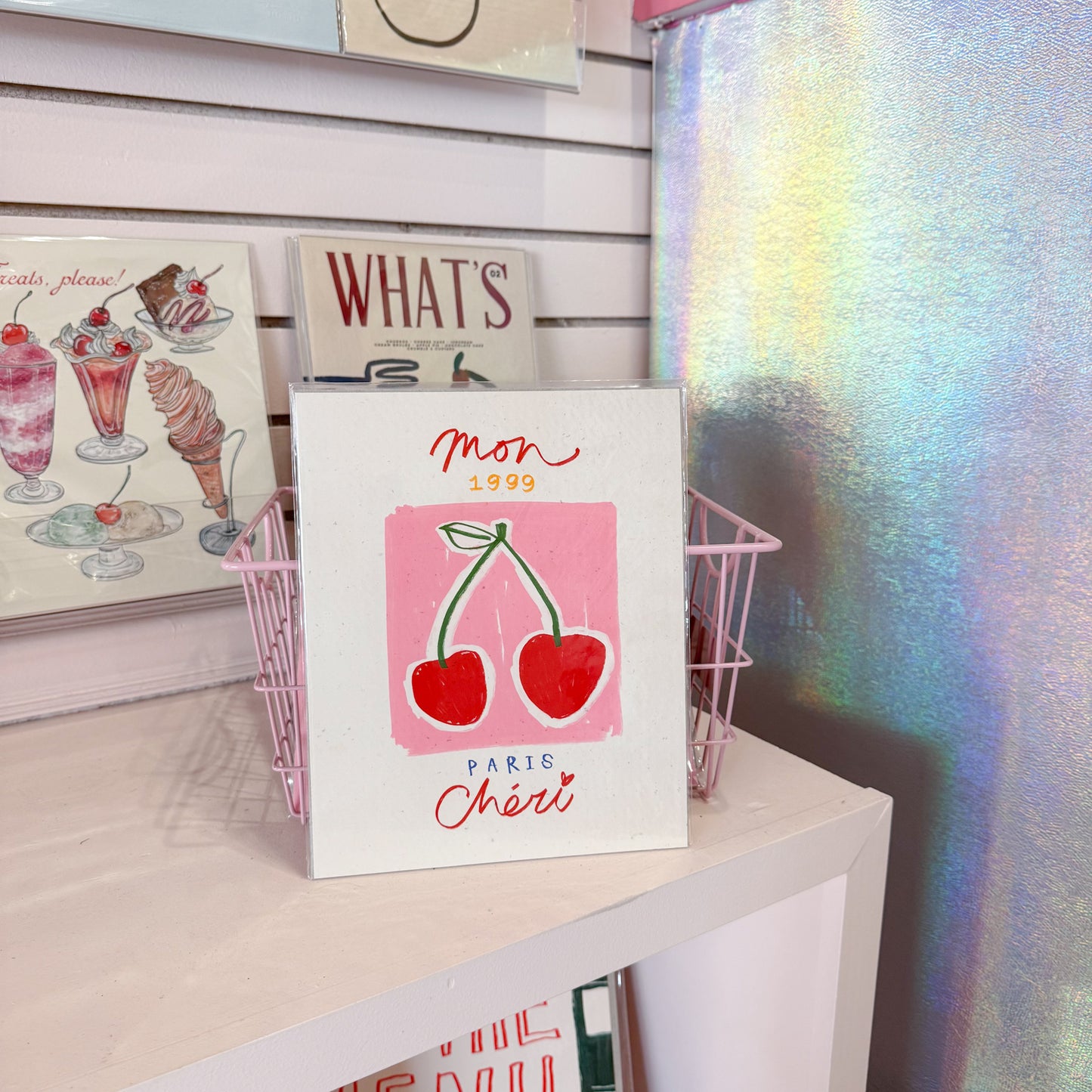 Mon Cheri Wall Art Print