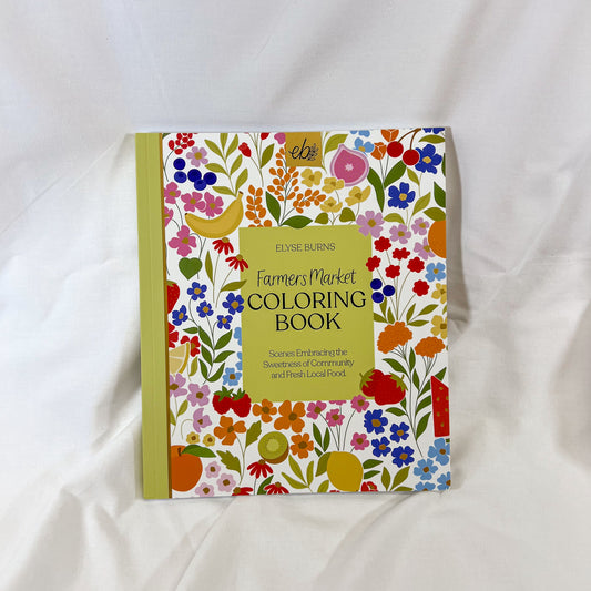 Farmers Market Coloring Book