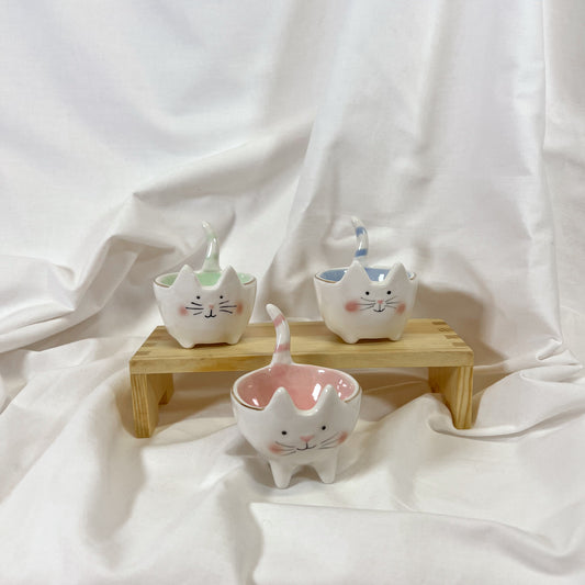 Pastel Mini Cat Dish