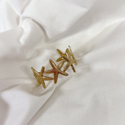 Starfish Cuff Bracelet