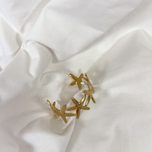 Starfish Cuff Bracelet